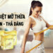 Tìm hiểu về Thực phẩm bổ sung Menoxa giảm cân hot hiện nay