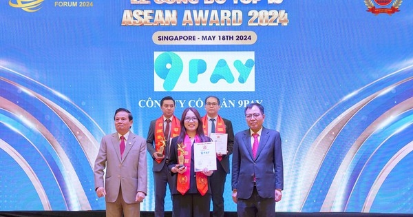 9Pay được vinh danh trong Top 10 Thương hiệu tiêu biểu ASEAN 2024