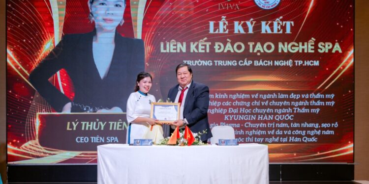 CEO Lý Thủy Tiên Và Bước Tiến Mới Trong Ngành Làm Đẹp Với Lễ Ký Kết IVIVA