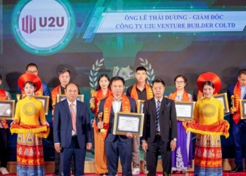 CEO U2U Venture Builder được vinh danh tại Sao vàng thương hiệu đất Việt 2024