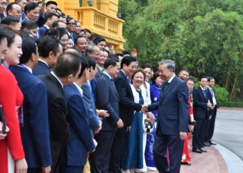 Đoàn đại biểu Hội Doanh nhân Tư nhân Việt Nam diện kiến Tổng Bí thư, Chủ tịch nước Tô Lâm