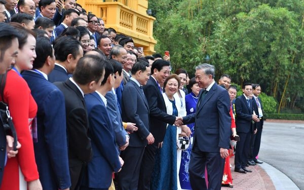 Chuyên Gia Trong Ngành 5 Đoàn đại biểu Hội Doanh nhân Tư nhân Việt Nam diện kiến Tổng Bí thư, Chủ tịch nước Tô Lâm