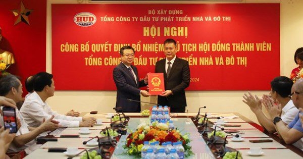 Tổng Công ty Đầu tư Phát triển Nhà và Đô thị có tân Chủ tịch HĐTV 1 Tổng Công ty Đầu tư Phát triển Nhà và Đô thị có tân Chủ tịch HĐTV