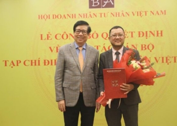 Tạp chí Điện tử Doanh nhân Việt Nam có Phó Tổng Biên tập mới