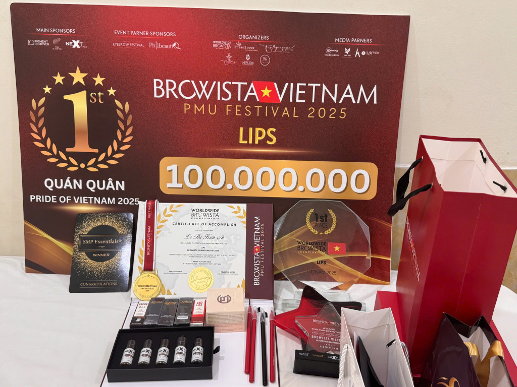 giai thuong danh gia quan quan phun moi browista viet nam 2025 xuong ten ai le tai su kien browista vietnam lash championship 3
