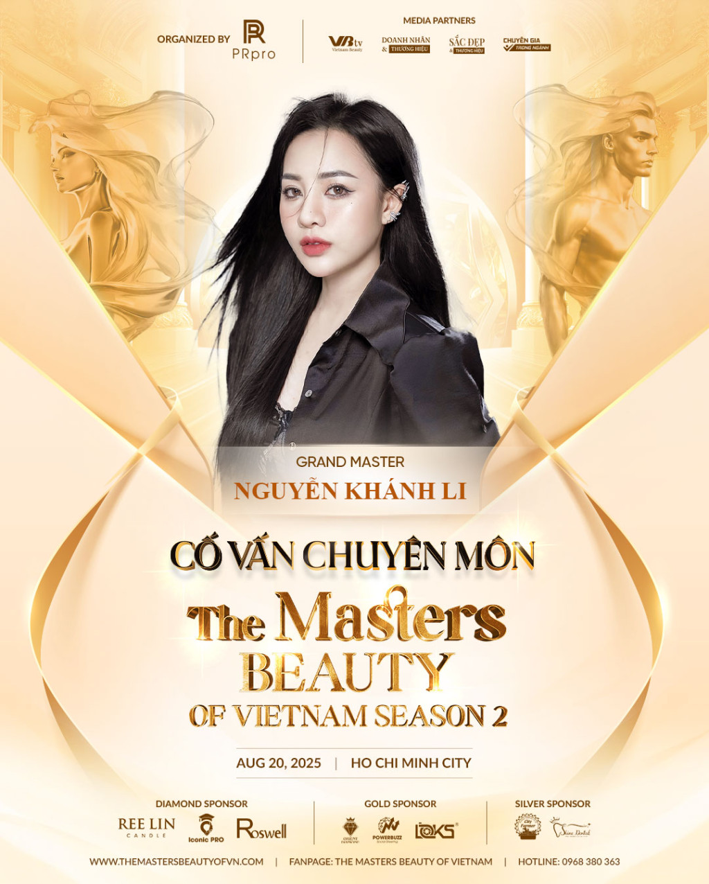master nguyen khanh li co van chuyen mon tai the masters beauty of vietnam season 2 vai tro dinh hinh thanh cong su kien nganh lam dep 1