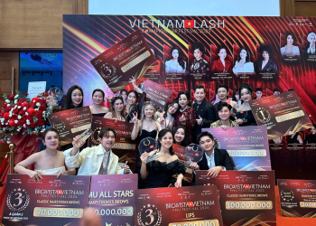 Nguyễn Kiều Anh Tỏa Sáng Tại Browista Vietnam & Lash Championship 2025 Với Danh Hiệu Giải Tài Năng Classic Hairstroke