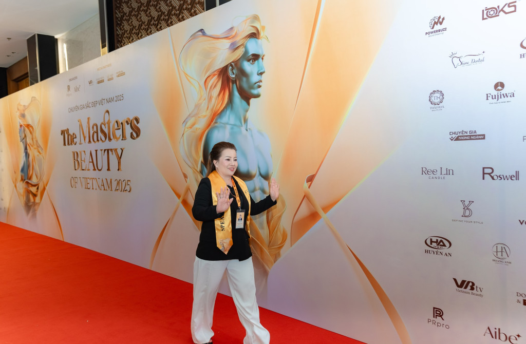 master susan singapore trinh dien ky thuat healedbrows dang cap tai the masters beauty of vietnam season 2