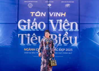 Nguyễn Thuỷ – Người Dẫn Dắt Thế Hệ Kỹ Thuật Viên Tại Lễ Tôn Vinh Giáo Viên 2025