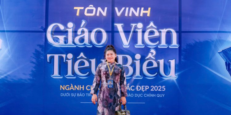 Nguyễn Thuỷ – Người Dẫn Dắt Thế Hệ Kỹ Thuật Viên Tại Lễ Tôn Vinh Giáo Viên 2025