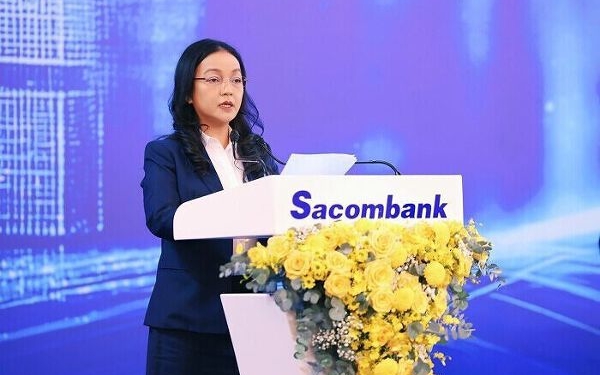 Bà Nguyễn Đức Thạch Diễm từ nhiệm HĐQT Sacombank