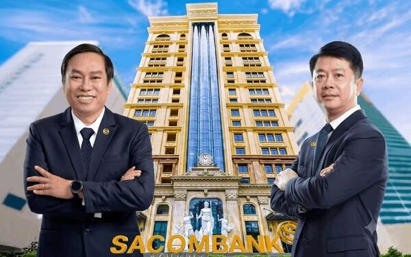 Sacombank miễn nhiệm hai Phó Tổng giám đốc